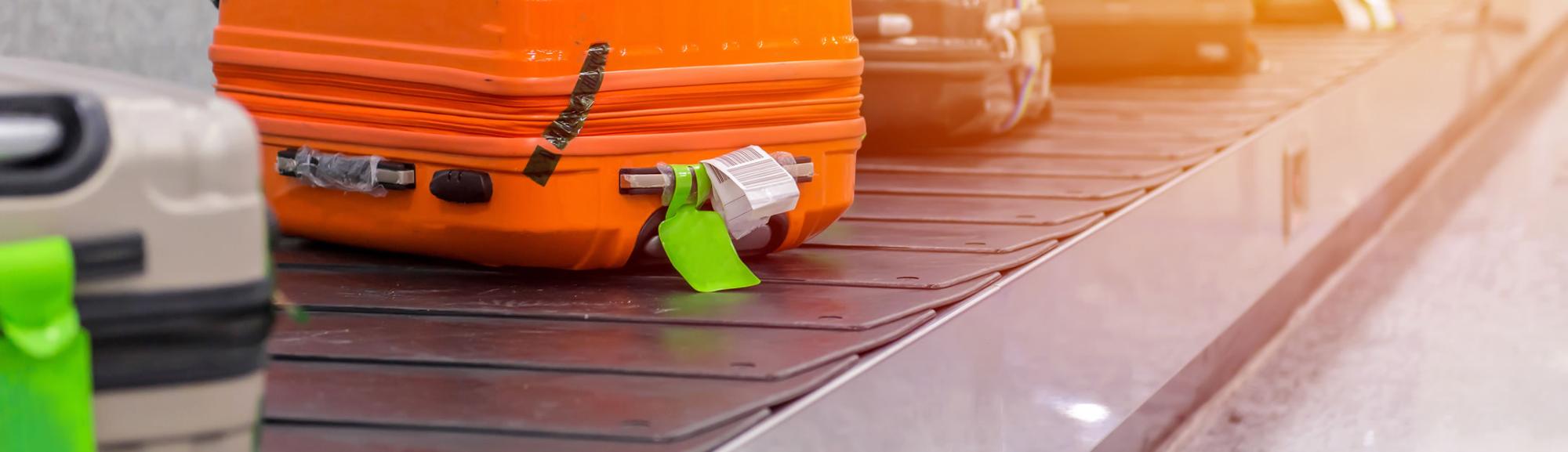 Zone aéroportuaire - tri des bagages