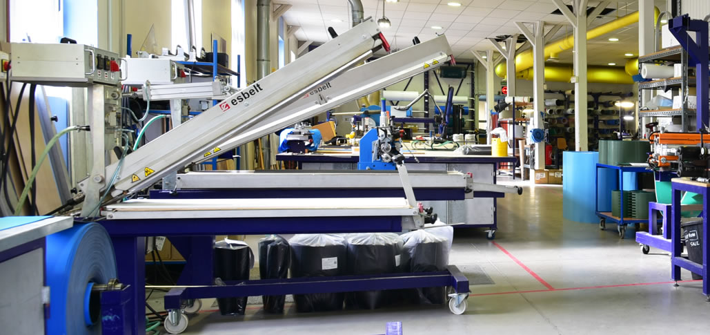 Atelier de fabrication de courroies TANALS