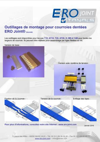 Outillage de montage ERO Joint